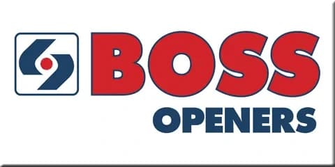Boss Openers garage doors logo